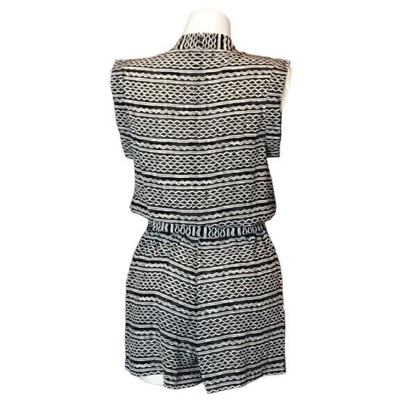 Madewell Silk Romper Jumpsuit L - Picture 4 of 12